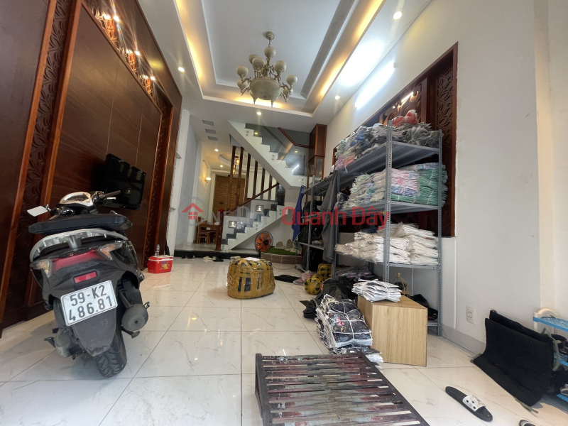 HOUSE FOR SALE, QUANG TRUNG, WARD 14, GO VAP, CAR ALley, 54M2, 4.2x13, 4 FLOORS, PRICE 6.2 BILLION., Vietnam Sales đ 6.2 Billion