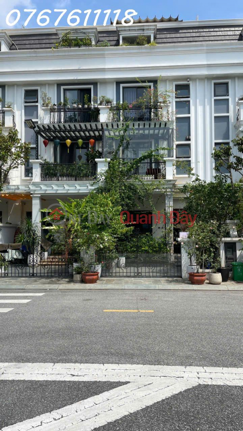 Garden villa for sale in Co Linh Thach Ban urban area, park view, 160m2*4 floors, surplus 24 billion _0