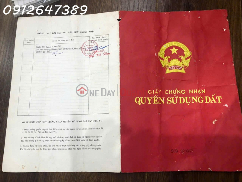 Property Search Vietnam | OneDay | Residential | Sales Listings | Land plot for sale, 557m2, in Co Bi commune, Gia Lam district, Hanoi, good price 2.228 billion VND.
