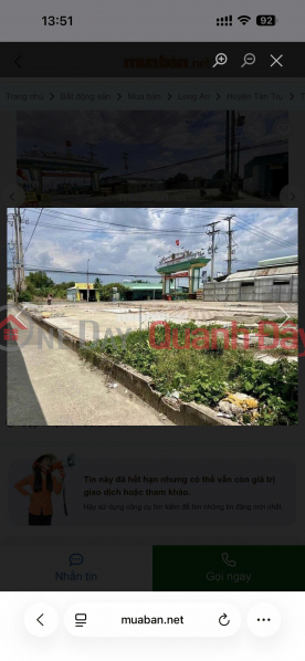 Property Search Vietnam | OneDay | Residential | Sales Listings, Land for sale on DT833 road frontage, price 10.5 billion VND (negotiable),1862.92 m2 (962.9 m2 residential land).