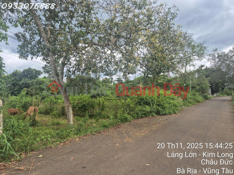 Cần tiền bán nhanh lô đất 325m2 tại Kim Long, Châu Đức, Bà Rịa Vũng Tàu, giá 1,8 tỷ _0