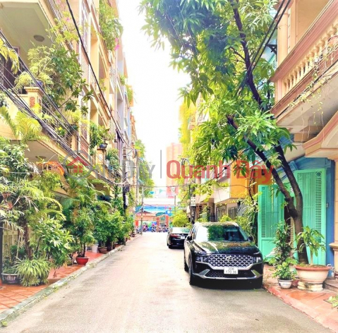 (ALLEY FRONT, CORNER, CAR) House for sale in HOANG NGOC PHACH, Dong Da, 52m2, 4 floors, 4.2m frontage _0