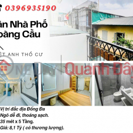 Bán nhà Phố Hoàng Cầu, Vị Trí Đắc Địa, Khung Cột Chắc Chắn, 35mx5T, Giá: 8.1 Tỷ, Lh: 0396935190. _0