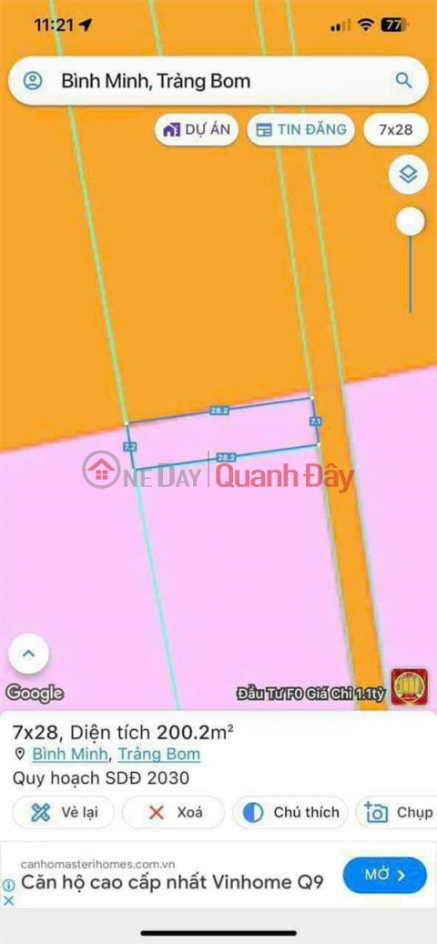 Owner Needs To Quickly Sell Nice Plot Of Land In Binh Minh Commune, Trang Bom, Dong Nai _0