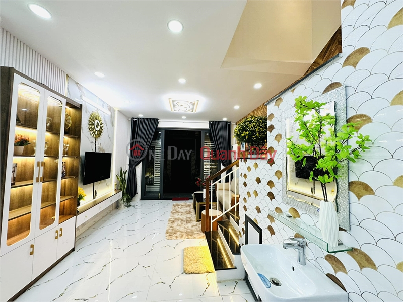 Private house 4.1x11m, 2 floors Fully furnished - Phan Huy Ich, only 3.98 billion Vietnam Sales, ₫ 3.98 Billion