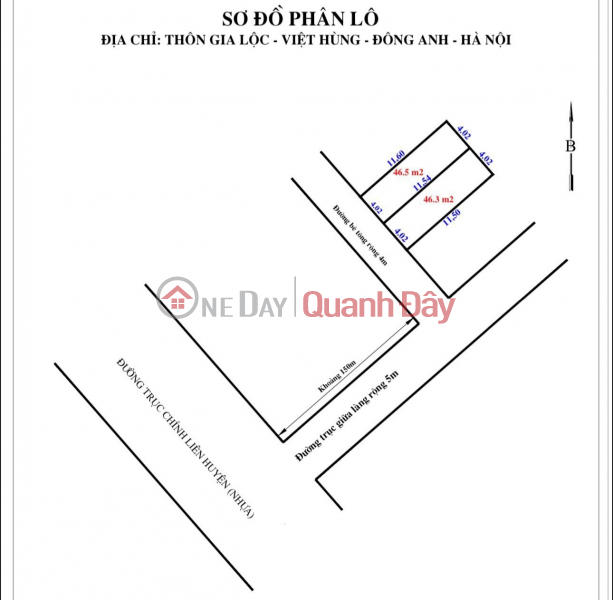 Property Search Vietnam | OneDay | Residential Sales Listings, HOT GOOD!!! Gia Loc Viet Hung land for sale, 46m of truck space, price only 2.x billion TL. Contact: 0936123469