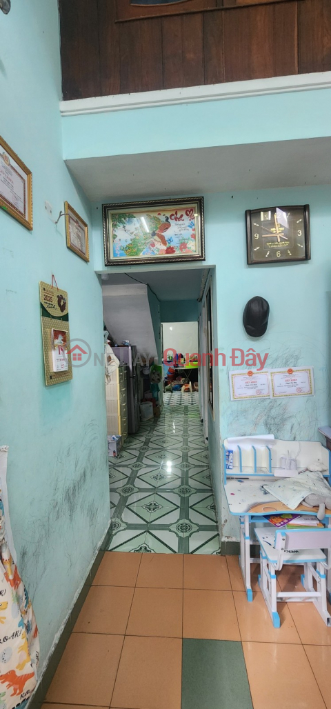 ► House in a 3.5m wide alley connecting to Luong The Vinh street, near the beach, 104m2, 6m frontage, 6.xx billion VND _0