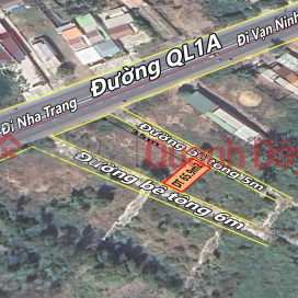 Land for sale in Ninh An Ninh Hoa Nam Van Style on National Road 1A only 30m price 450 million _0
