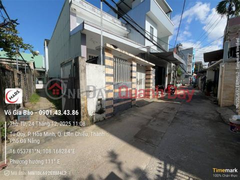House for sale in an alley off Nguyen Huy Tuong Street, Hoa Minh Ward, Lien Chieu District, Da Nang. _0