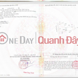 ĐẤT ĐẸP - ĐẦU TƯ SINH LỜI - Cần Bán Gấp Lô Đất Tiềm Năng Xã Phước Lý, Cần Giuộc, Long An _0
