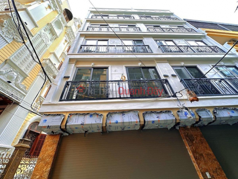 SUPER BEAUTIFUL NEW HOUSE FOR SALE - HOANG QUOC VIET - CORNER LOT - BUSINESS GARAGE 55m2*6 Floors 21 Billion Sales Listings