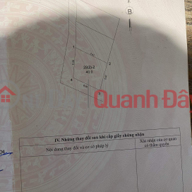 Chủ cần bán đât 40 m2 Trâu Quỳ - Gia Lâm, Giá 4.3 tỷ, 0985865658 _0
