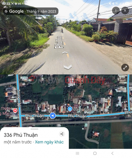 Cần thanh lý trong tháng lô đất HXH đường Phú Thuận, Xã Phú Mỹ Hưng ( nay là xã An Nhơn Tây),Huyện Củ Chi, TP.HCM Niêm yết bán