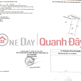 Land for sale at the front of Loc Binh 6 street, Loc Giang commune, Duc Hoa District, Long An province _0