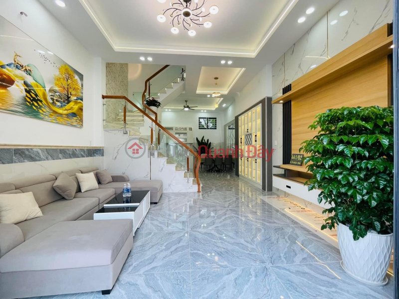 ***House for sale in Lac Long Quan alley, Ward 8, Tan Binh; 4x17m, house expanding to the back, 4 floors Sales Listings