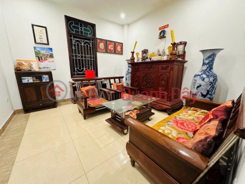 Street-front house on Nguyen Xien, 12m wide road, 2-lane asphalt strip, 3m sidewalk _0