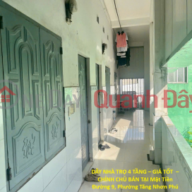 4-STOREY BOARDING HOUSE – GOOD PRICE – OWNER SELLS AT THE FRONT OF 9TH STREET, TANG NHON PHU B WARD, THU DUC _0
