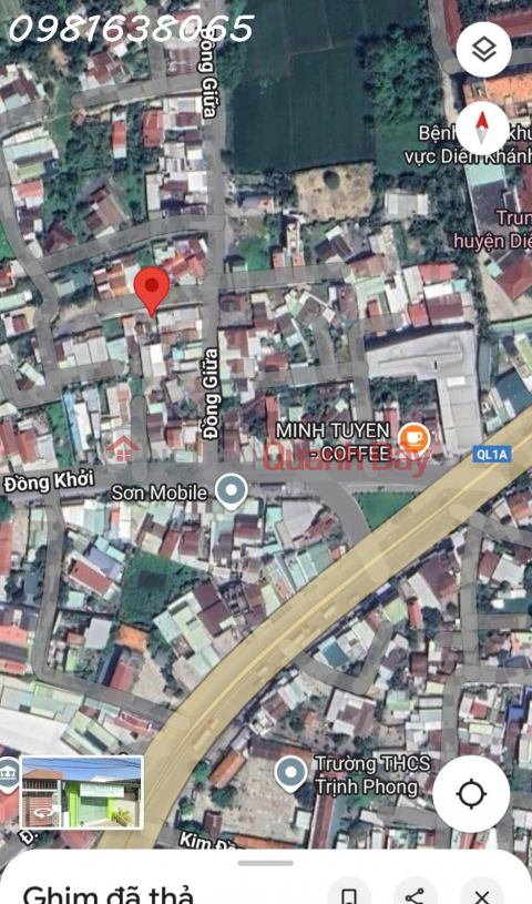 Bán Đất Hiếm Xã Diên Điền Cách QL 1A Chỉ 200m – Trung Tâm Diên Khánh, Khánh Hòa _0