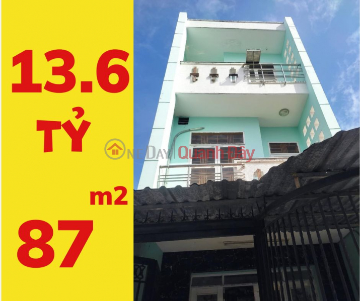 House for sale 3 floors Front Street, 87m2, Price 13.6 Billion, Tan Kieng Ward, District 7 Sales Listings