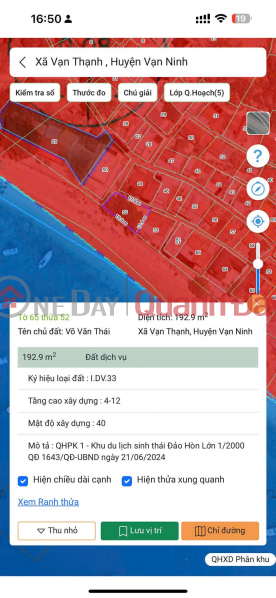 Property Search Vietnam | OneDay | , Sales Listings Land project NINH DAO SEAFRONT