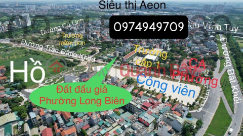 LAND FOR SALE AT LONG BIEN AUCTION IN HANOI CITY, SMALL DIFFERENCE _0