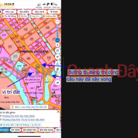 Land for sale with an area of 48.6 m² (6.8m frontage) in Chau Khe Ward, Tu Son City, Bac Ninh Province (Phu Ward). _0