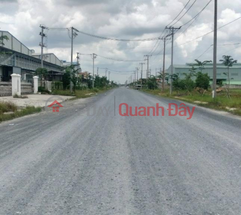 Urgent sale of land lot in front of DT 821 street, Loc Giang commune, Duc Hoa district, Long An province _0