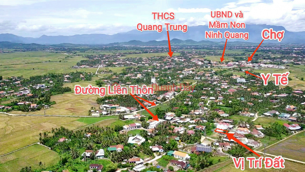 MÃ 946: (NH-02) BÁN LÔ ĐẤT THẠNH MỸ, NINH QUANG, NINH HÒA. | Việt Nam | Bán | đ 1,1 tỷ