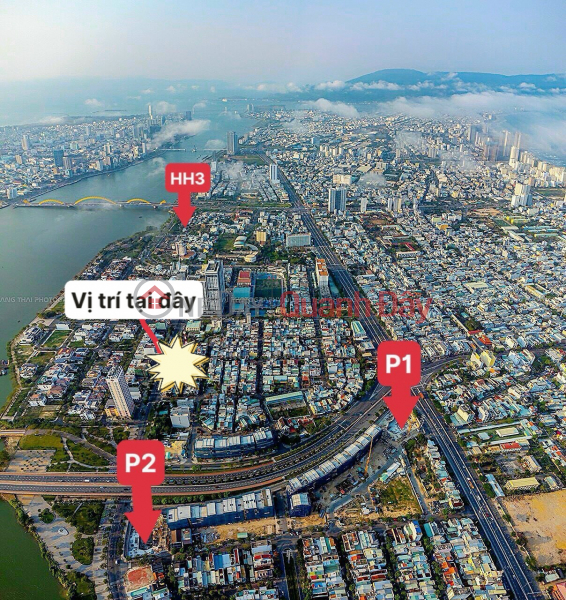 Siêu sập hầm mặt tiền Phan Huy Chú sát dự án suncosmo sungroup DT 80m2 giá 4 tỷ 950tr Niêm yết bán