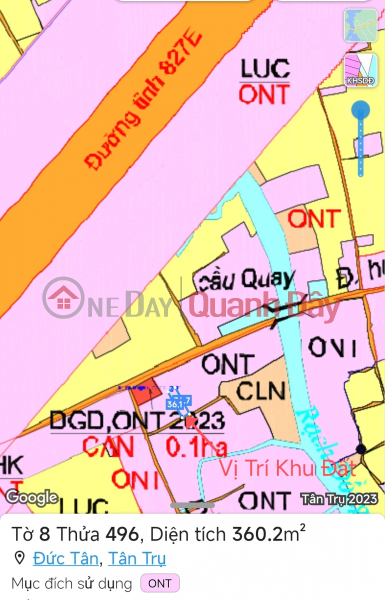 Property Search Vietnam | OneDay | Residential Sales Listings Urgent sale of plot of land fronting on Dan Street, priced at 950 million, reduced to 890 million