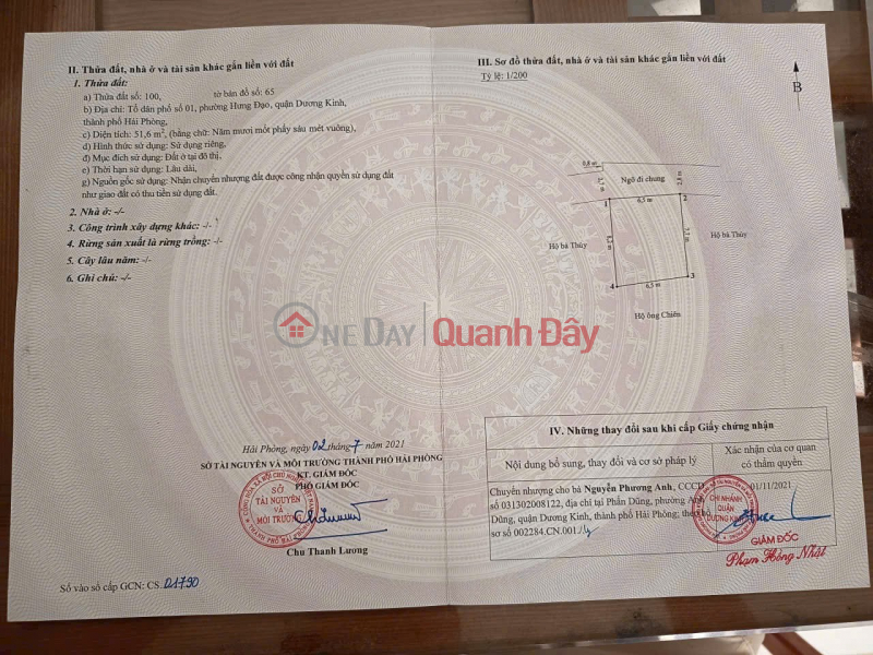 Land lot facing car alley Mac Dang Doanh - Hung Dao, rare price 8xx million! ZALO 0567 222 555 Sales Listings