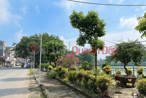 SUPER PRODUCT PHUNG THUONG, PRICE 4X, CARS CAN AVOID IN FRONT OF LAND, CORNER LOT WITH FLOWER GARDEN VIEW _0