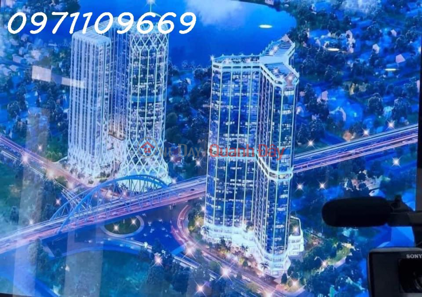 ₫ 2.8 Billion, Transfer of 1.5 bedroom apartment Diamond Crow Hai Phong (Doji) with great view Address: Le Hong Phong Street,