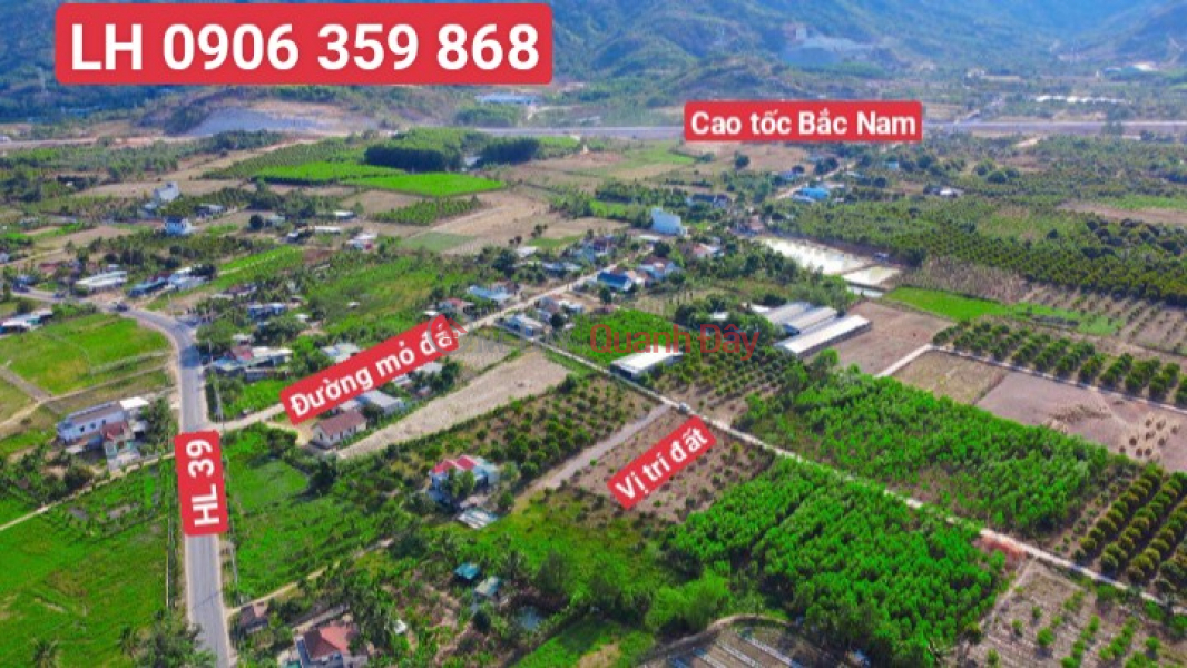 Property Search Vietnam | OneDay | Residential | Sales Listings | Suoi Tien - Dien Khanh QH residential land price only from 2 million to 2 million \\/ m2 - Contact 0901 359 868