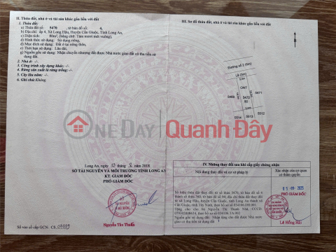BÁN ĐẤT NỀN DỰ ÁN SAIGON VILLAGE TẠI ấp 4, Long Hậu, Cần Giuộc, Long An _0