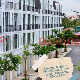 FOR SALE: Townhouse, 4 floors, Thuy Nguyen, Hai Phong, area 65m2, price 4 billion VND (3xx million VND). Contact: 0566.194.952 _0