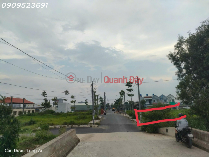 đ 1.6 Billion, Land for sale at Long Cang Residence, 1.6 billion VND, 90 m2, full legal documentation.