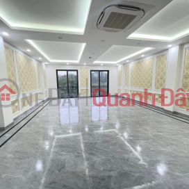 Selling building with 2 street sides, sidewalk, elevator, Thai Ha, Dong Da 133m 6 floors 64 billion _0