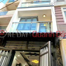 House for sale Car alley No Trang Long, Ward 13, Binh Thanh, 60m2, 4 floors, 4 bedrooms Free furniture _0