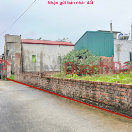 Land for sale in Hoang Dieu commune, Chuong My, Hanoi. 2 open sides in front and back, suitable for building a garden villa or dividing into 2 lots. _0