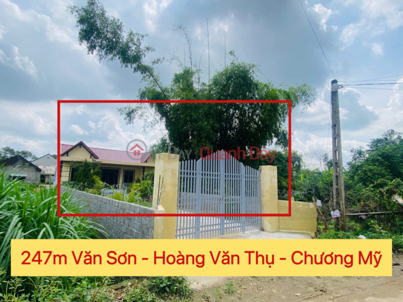 VACATION HOUSE FOR SALE 247M2 IN HOANG VAN THU-CHUONG MY-HANOI Sales Listings