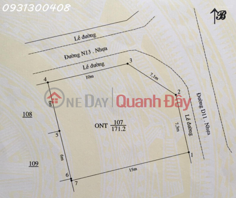 Đất mặt tiền chợ, lô góc hiếm có, Long Tân City 171,2m2, chính chủ cần tiền bán rẻ _0