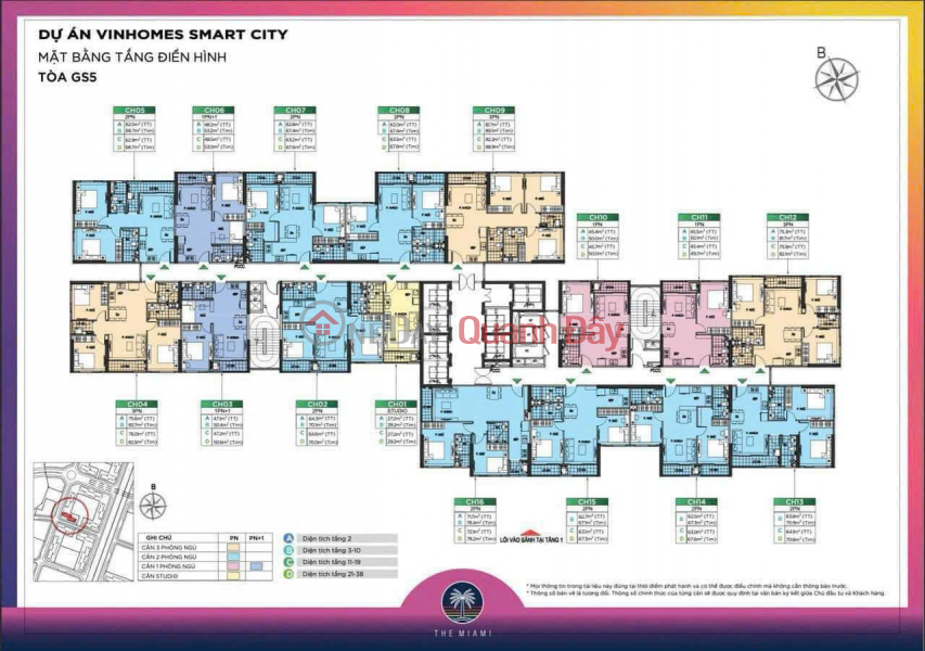 Chính chủ bán nhanh 2 căn chung cư GS5 Vinsmart City gồm căn 2907 và 3808 giá tốt Không qua môi giới, Việt Nam | Bán | đ 4,36 tỷ