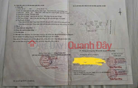 ĐẤT ĐẸP – GIÁ TỐT – CẦN BÁN LÔ ĐẤT MẶT TIỀN phường Điện Ngọc, xã Điện Bàn , Quảng Nam _0