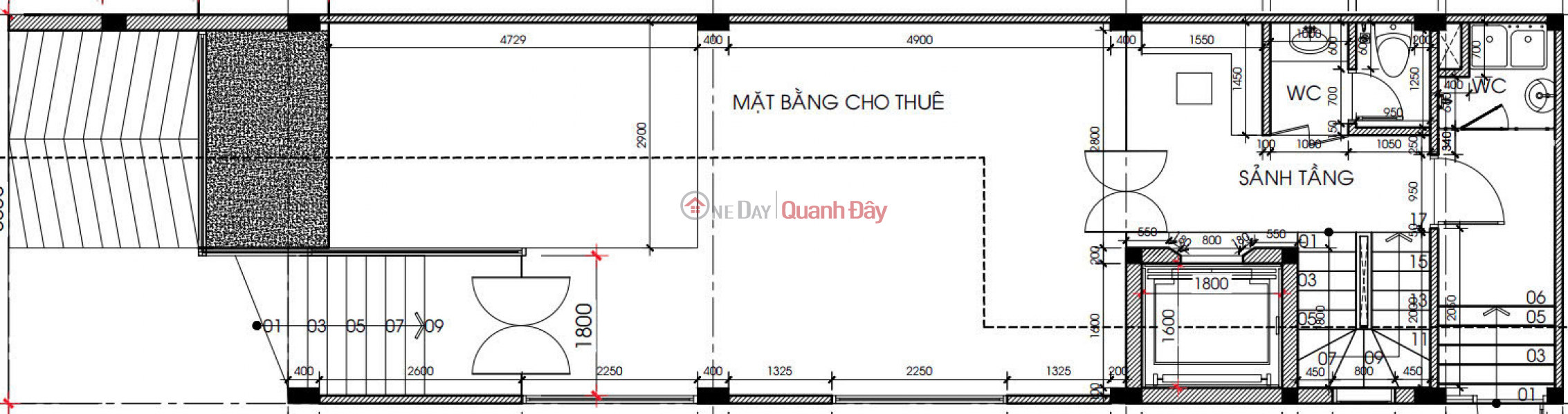 House for rent for office on 2 corner fronts of An Phu An Khanh ward, District 2 Vietnam Rental đ 70 Million/ month