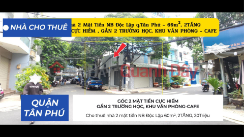 House for rent with 2 street frontages in Doc Lap, 60m², 2 FLOORS, 20 million - NEXT TO 2 SCHOOLS _0