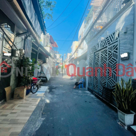 More than 3 billion - selling house in alley 2.5m Quang Trung, Ward 10 Go Vap _0