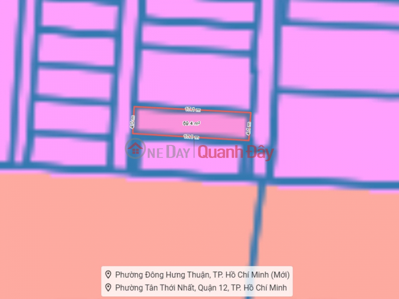 đ 4.29 Billion, 60 million discount! Square house with 2 frontages, 70m2 - Tan Thoi Nhat 02, District 12