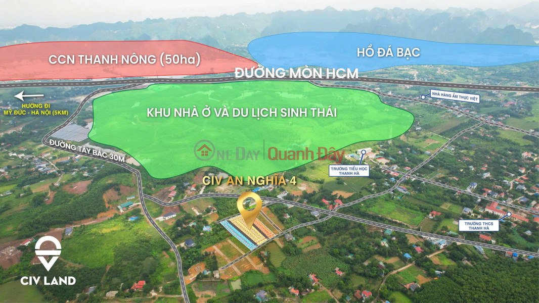 Property Search Vietnam | OneDay | Nhà ở, Niêm yết bán | ĐẤT ĐÔ THỊ GIÁ F0 5xx TRUNG TÂM THỊ TRẤN BA HÀNG ĐỒI - SẴN SỔ HỒNG SANG TÊN CHUYỂN NHƯỢNG NGAY