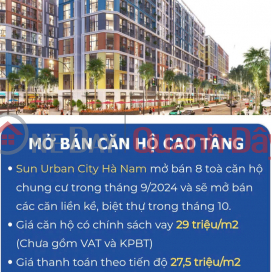 Sun Urban City Ha Nam project officially opens for sale and announces specific selling prices in October 2024 _0